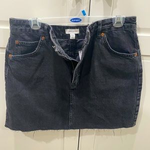 Topshop Denim skirt
